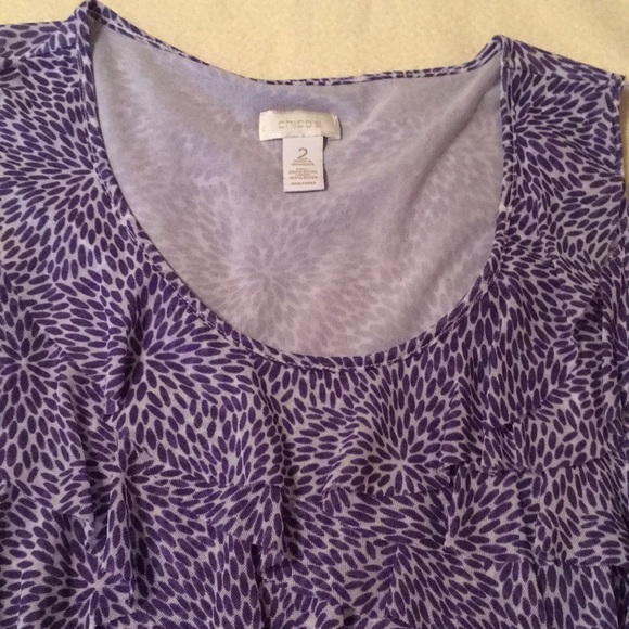 EUC Ruffled tank - Picture 3 of 6